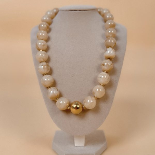 Collar piedra redonda XL