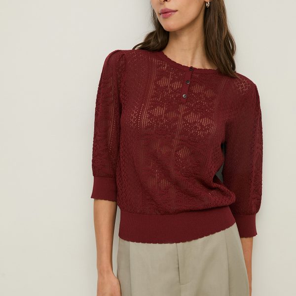 Cárdigan crochet Valeria (Yerse)