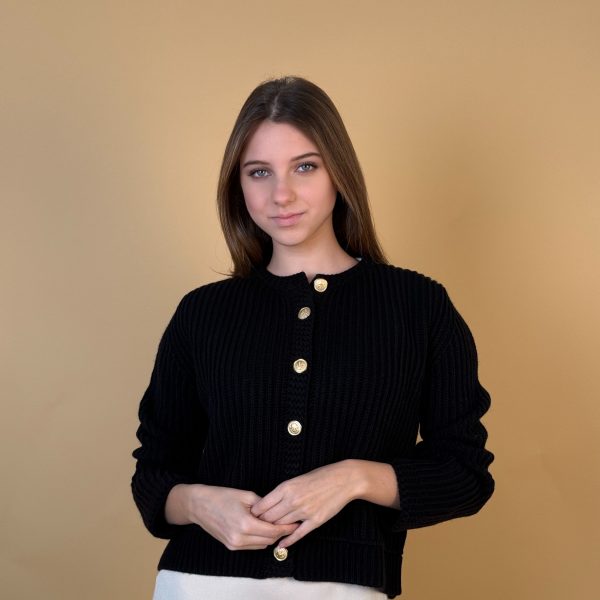 Cárdigan negro (Ange)